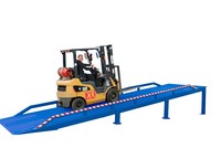 Rampe de chargement de conteneurs LIANGZO homologuée CE, nouvelle rampe de quai portable robuste pour chariots élévateurs, idéale pour les restaurants et les magasins d'alimentation
