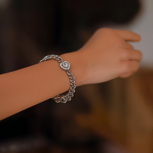 E250-B160-0309P สร้อยข้อมือแฟชั่นแบบโซ่และแบบเชื่อมต่อ - Product Image 3