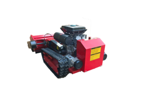 1200mm Industrial DIY 4-Stroke Diesel-Powered Remote Control <b>Mulcher</b> Flail Mower-Crawler Design for Steep Slopes Dense - Product Image 4