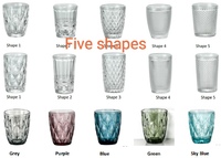 Vente en gros, verres à vin vintage, champagne rouge, verres à bière, lot de 6