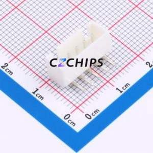 BX-HA2.54-5PWZ Wire-to-Board Pin Header Bent Lead Through Hole,P=2.5mm Connector 1x5P 2.5mm Right Angle Insert XHB - Product Image 1
