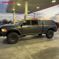 Capot rigide en alliage d'aluminium pour pick-up avec portes latérales solides et rails de toit pour Nissan Frontier