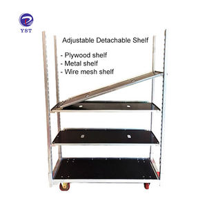 เรือนกระจกขนส่งสวนเชิงพาณิชย์ดัตช์เดนมาร์กรถเข็นดอกไม้โลหะชุบสังกะสี - Product Image 3