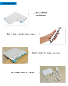 נייד 3000mAh כוח בנק שם כרטיס מהיר מטען מיני כוח בנק - Product Image 6