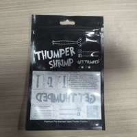 Pochette refermable à trois soudures PET/AL/PE, anti-humidité, avec trou de suspension, impression personnalisée, emballage en feuille d'aluminium, Anime