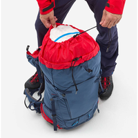 Sac à dos de randonnée multifonctionnel imperméable pour le sport de plein air, 55 litres, polyester léger, pour le camping et les voyages