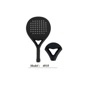 Kustom Padel serat karbon Raquete raket tenis 3K 12K 18K Padel raket