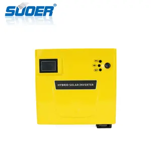 Suoer 12V 1500VA Modified Sine Wave Inverter PWM Controller Charger AC Solar Hibrida Inverter