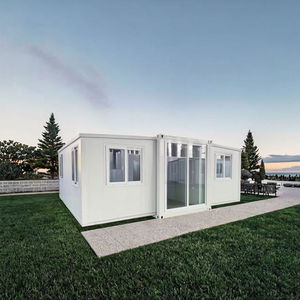 Casa Contenedor Expandible de Doble Ala Smartbuild, Diseño Moderno de Mediados de Siglo, Prefabricada y Transpirable para Tiendas y Baños de 20 pies/40 pies - Product Image 1