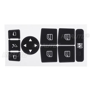 Autocollants de réparation pour boutons de voiture, volant, climatisation, verrouillage de porte, vitres, neufs pour Mercedes-Benz 2007-2014 - Product Image 5