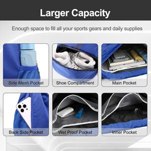 Free sample 40L PVC Waterproof <b>Bag</b> Outdoor Swimming <b>Bag</b> Diving Compression Storage Dry <b>Bag</b> for Man Women Kayaking Backpack - Product Image 4