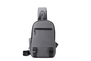 Fashion College Students <b>Large</b> Capacity Shoulder Crossbody <b>Backpack</b> Custom Logo Waterproof Chest Bag for Men - Product Image 2