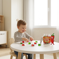 OEM Groothandel 3D Chili Peper Vormige Gummy Candy Novelty Fruit Flavour Jelly Snoepjes Zachte Snoepjes voor Kinderfeestjes Cadeautjes