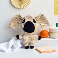 Jouets en peluche pour chiens qui couinent pour chiots Jouets en peluche durables à mâcher Jouets en peluche à mâcher avec des sifflets pour petits et moyens chiens