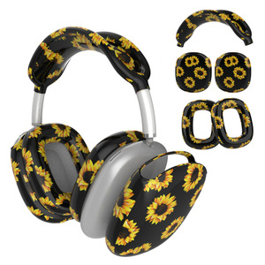 Venta popular Funda de silicona para <span class=keywords><strong>auriculares</strong></span> Diseño impreso a prueba de golpes Montado en la cabeza para accesorios para <span class=keywords><strong>Apple</strong></span> para <span class=keywords><strong>Airpods</strong></span> <span class=keywords><strong>Max</strong></span> - Product Image 1