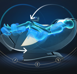 Massagesessel Zero Gravity Raumkapsel Ganzkörper Multifunktional für den Heimgebrauch - Massagestuhl-Kabine - Intelligentes Massagegerät - Product Image 4