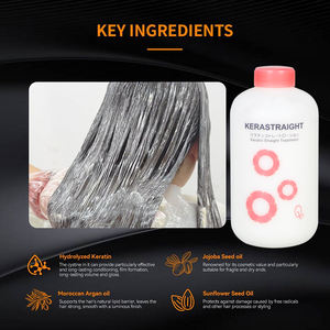Tratamiento Capilar Reparador Q8 para Salón, Tratamiento de Keratina Brasileño Profesional de Lujo para Cabello Dañado, Venta al por Mayor - Product Image 3