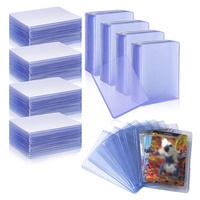 <strong>Custom</strong> Logo Colored Border <strong>Top</strong> Loader 3x4" Trading Sports Baseball PTCG <strong>Top</strong> Loader 35pt Pokemoned Protection Card Holder Sleeves