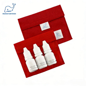 حقيبة تبريد محمولة مخصصة اللون للأنسولين والببتيد ومرض السكري، حقيبة مبردة متعددة القوارير مع عبوة ثلج - Product Image 2