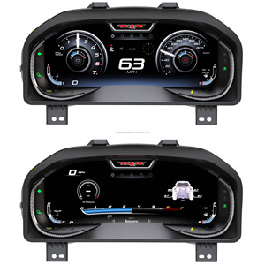 Tableau de bord numérique LCD complet de 12,3 pouces, panneau d'instruments virtuel pour Dodge Ram 1500 Ram 2500 2013-2018 - Product Image 5