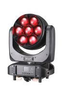 Mini projecteur LED 7x60W Bee Eye RGBW 4-en-1 Wash Zoom Beam Moving Head avec contrôle DMX512 IP20 CRI élevé 70 2800K-8000K