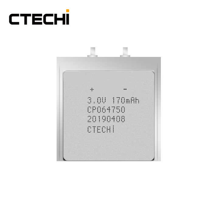 CP064750 Extra Thin RFID CP Pouch Battery 3.0v 170mAh Lithium Li-MnO2 ...