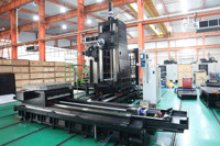 Équipement d'usinage de moteur manuel de fraiseuse horizontale de machine industrielle HME125