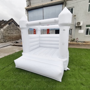 Yuedong 8ft Blanc Gonflable Saut Rebond Maison Partie <span class=keywords><strong>Château</strong></span> Parc Pvc Videur Rebondissant <span class=keywords><strong>Location</strong></span> De <span class=keywords><strong>Mariage</strong></span> - Product Image 3