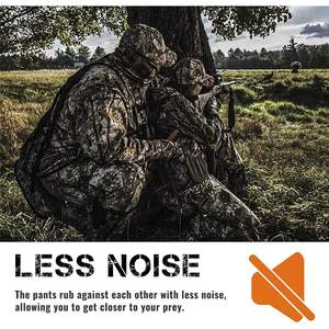 กางเกงล่าสัตว์ YEVHEV สำหรับผู้ชาย ลายพราง ผ้า softshell กันลม บุขนแกะ อุปกรณ์สำหรับกิจกรรมกลางแจ้งในฤดูหนาว - Product Image 6