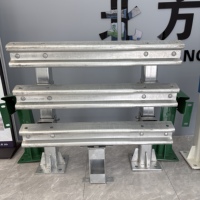 Barrière de circulation, garde-corps routier en acier galvanisé 3mm 4mm pour la sécurité routière, durable, antirouille, certifié CE, direct usine