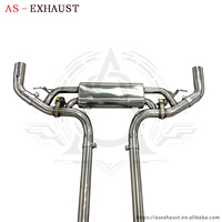 Sistema de Escape Catback con Válvulas SS304 para Mercedes GLE63 ML63 W166, Sistema de Silenciador de Alto Rendimiento con Control Remoto