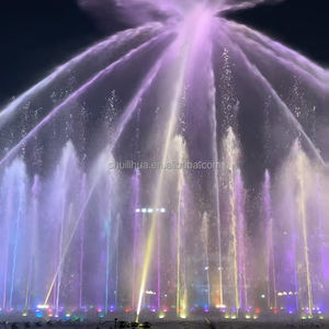 Aanpasbare muziekfonteinen, met waterstralen die in ritme bewegen naar de muziek, verbeteren de interactie van het milieu. - Product Image 4