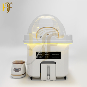 Machine de <span class=keywords><strong>Lavage</strong></span> de Cheveux Portative pour Spa Capillaire avec Bacs à Shampoing, Réservoirs d'Eau 60L et 18L, et Circulation de Vapeur d'Eau - Product Image 6