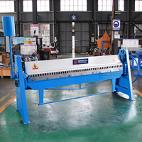 Machine à cintrer les brides manuelle pour plier les tôles en acier inoxydable, en fer, en aluminium, les modèles peuvent être personnalisés, usine de fabrication de conduits
