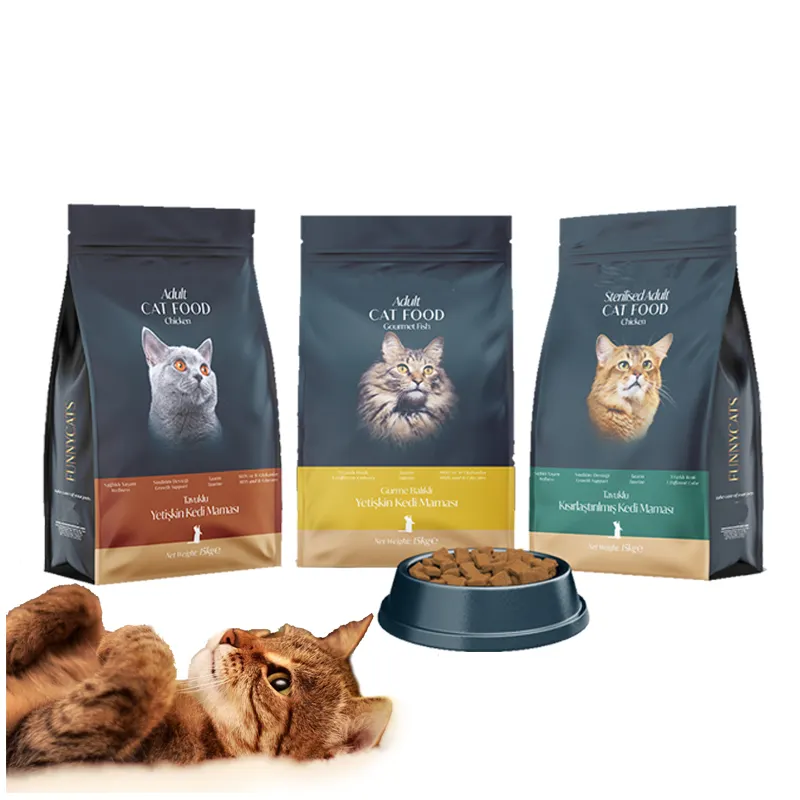 Flagshipstore Diepzeevisolie Probiotica Gevriesdroogd Rauw Bot En Vlees Triple Combo Full-Prijs Kattenvoer