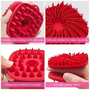 Nuevo Cepillo de Masaje Multifuncional DBP, Cepillo de Baño de Silicona de Grado Alimenticio, Sin Champú - Product Image 4