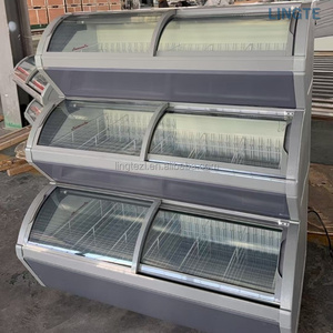 Thương mại chất lượng cao 3 Tier <span class=keywords><strong>Ice</strong></span> <span class=keywords><strong>Cream</strong></span> tủ đông tủ đông thực phẩm lưu trữ container được xây dựng trong độc lập máy nén - Product Image 3