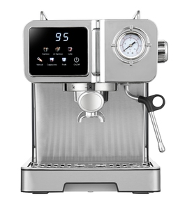 Cafetera espresso Café<span class=keywords><strong>Master</strong></span> Pro, cafetera de acero inoxidable de 1,6 litros con Espumador de leche automático - Product Image 2