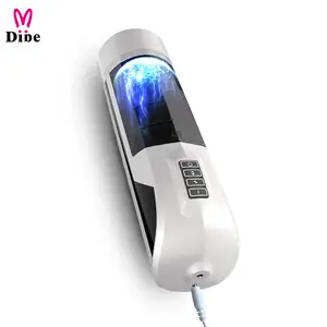 Male Massager Deep Throat Artificial Vagina Tool Hand-free Automatic Rotate Masturbation Cup Adult Squirt Sex Toy