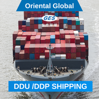 Agent maritime chinois à bon prix, services d'expédition maritime de la Chine vers les Émirats arabes unis, porte à porte, LCL + Express, 20-35 jours
