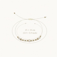 Ensemble de bracelets perlés Evil Eye avec breloque en perle et cristal, bracelet étoile de mer, bijoux fantaisie en gros pour femmes et filles