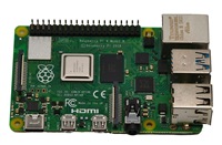 Envío Rápido, Raspberry Pi 4 Modelo B, 4GB LPDDR4 2666MHz, Compatible con RoHS, Placa de Desarrollo Linux, 100% Nuevo, Hecho en el Reino Unido