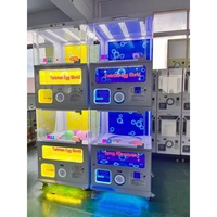 Distributeur automatique de jouets Fei Xiang FX-C2 à double couche en métal, pour capsules de 100-120 mm, 80W, 110/220V, garantie 1 an, version anglaise