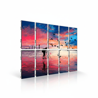 Écran LED vidéo mural de location P2.9 P3.91 500mmx1000mm, toile de fond d'événement, affichage intérieur/extérieur, panneau d'affichage LED pour scène de concert