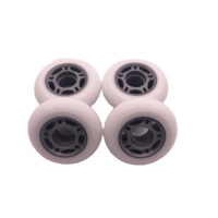 Roues de patins à roulettes en ligne YSMLE en stock, professionnelles, 72 mm * 24 mm, 85A, en plastique durable, PU, personnalisées