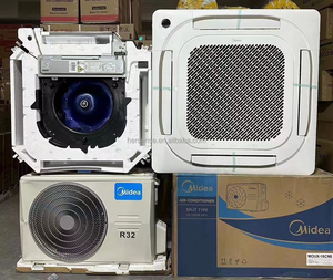 เครื่องปรับอากาศแบบฝังฝ้าเพดาน ชนิด Cassette  ความเย็น 18000 บีทียู 2 แรงม้า  น้ำยา R32 ระบบทำความเย็นเร็ว 220 โวลต์ 50 เฮิรตซ์ 18000 บีทียู - Product Image 3