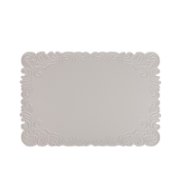 Sets de table rectangulaires en dentelle disponibles auprès du fabricant, imperméables et isolants