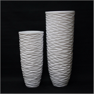 Macetas de Lujo con Hojas Doradas, Acabado Electrochapado, Florero para Decoración de Bodas y Eventos, Soporte Alto para Macetas de Piso - Product Image 1