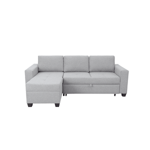 Canapé-lit convertible au design moderne avec dossier réglable en tissu pour la maison et le bureau Mobilier rembourré pliable - Product Image 1