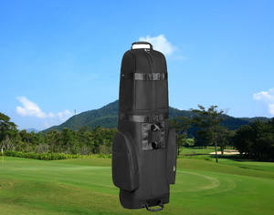 कस्टम नायलॉन पॉलिएस्टर कैनवास हार्ड टॉप क्लब डफेल गोल्फ स्टैंड बैग पुरुषों के लिए पहियों के साथ गोल्फ यात्रा बैग कवर ले जाते हैं - Product Image 2